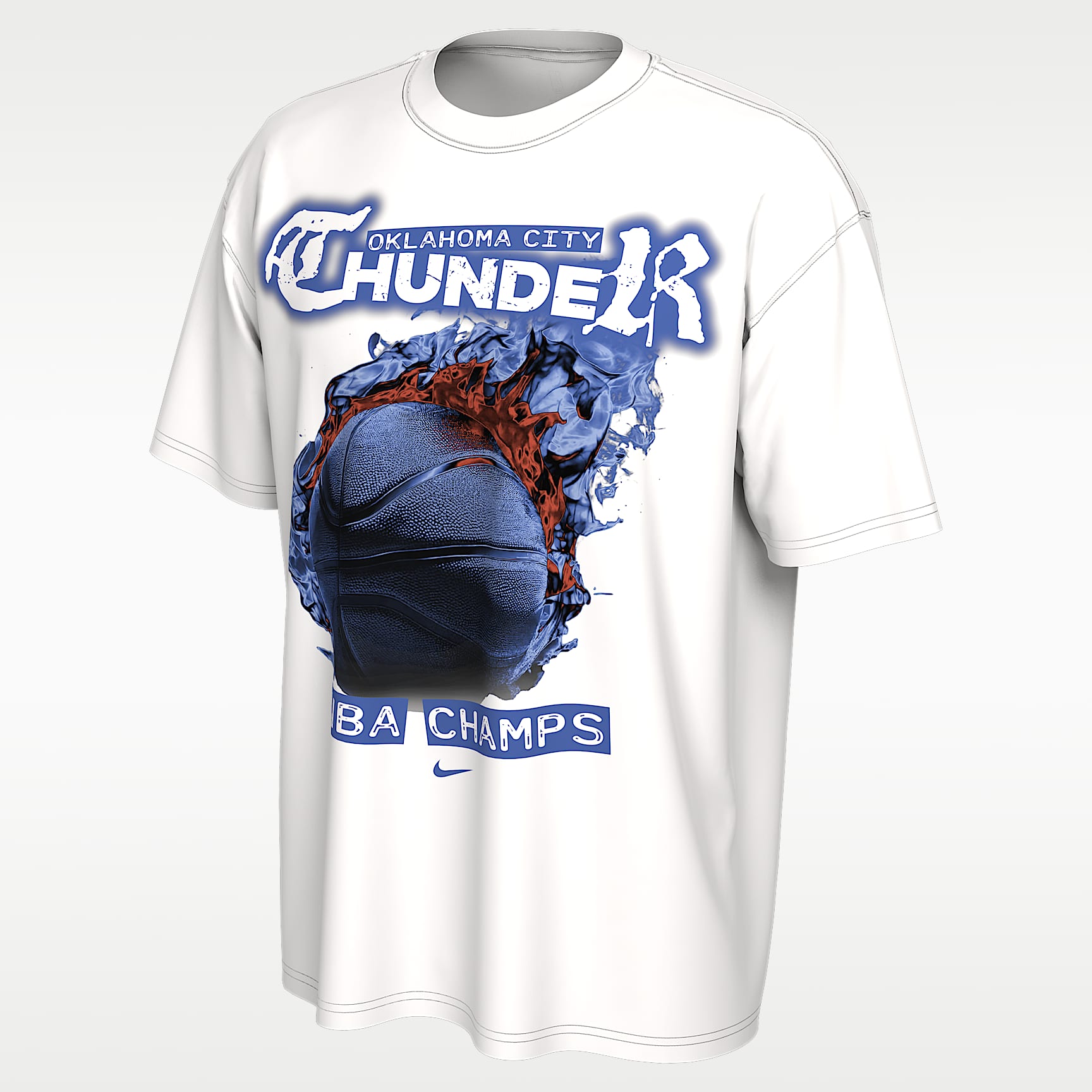 Oklahoma City Thunder Nike NBA Parade T-Shirt. Nike.com